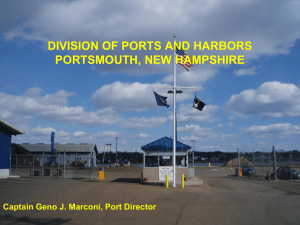 Port Overview - Pease Development Authority