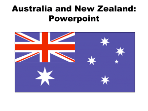 Australia and New Zealand: Physical Geography