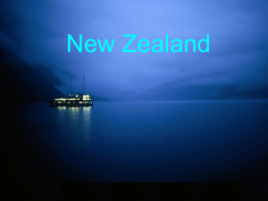 The history of New Zealand