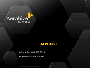 Mobility Aerohive