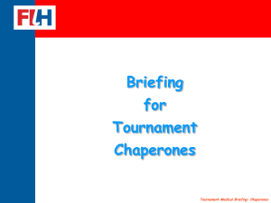 Anti-Doping Chaperone Briefing