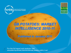 GB Potatoes Market Intellligence 20011
