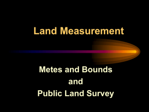 Land Survey PowerPoint