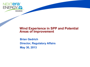 SPP Wind Workshop BG v3 NextEra