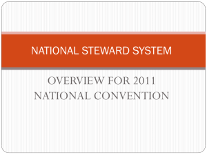 national steward system - National Rural Letter Carriers` Association