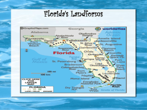 Florida`s Landforms