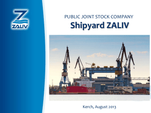 zaliv shipyard presentation
