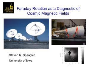 Faraday Rotation as a Diagnostic of Cosmic Magnetic Fields