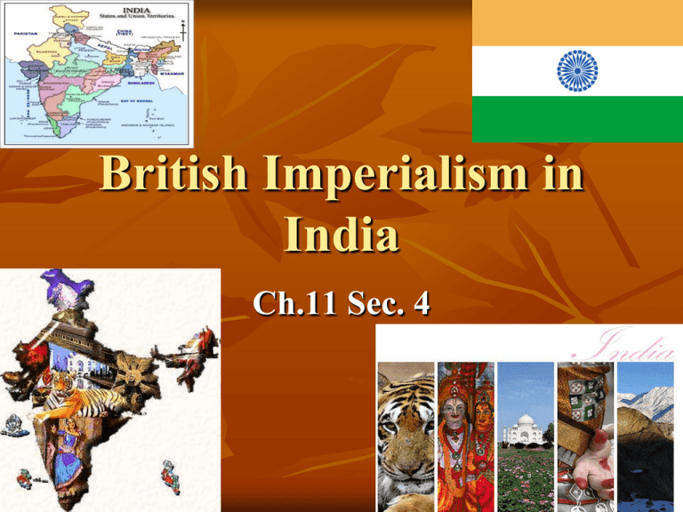 case study on british imperialism in india