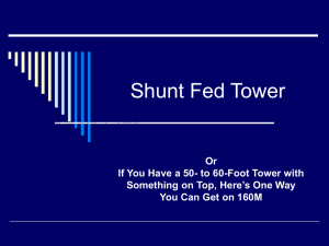 Shunt Fed Tower - The Louisiana Contest Club