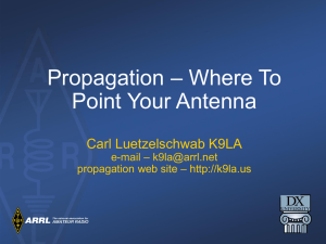 K9LA - Where To Point Your Antenna
