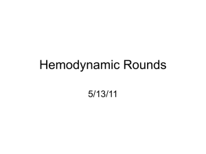 Hemodynamics in Pericardial Disease and Restrictive