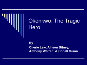 Okonkwo: The Tragic Hero