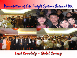 57_Presentation - FETA Freight Systems International