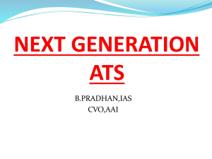 Next Generation ATS by CVO - Airports Authority of India