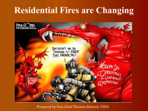 Residential Fires are Changing