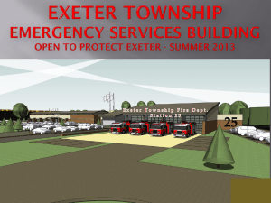 Exeter Township Emergency Services Building