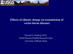 Presentation: Effects of Climate Change on