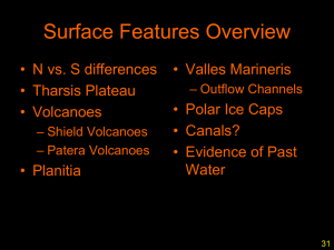 Mars - Part 2 - Surface Features