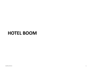 hotel boom - Immo Flash