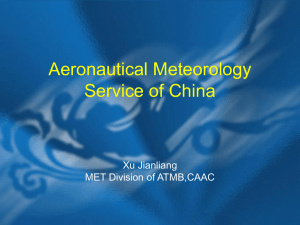幻灯片 1 - Asian Aeronautical Meteorology Service