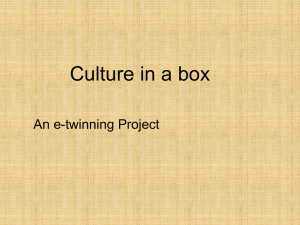 Culture in a box (formát PPT)