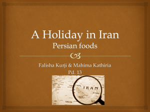 A Holiday in Iran