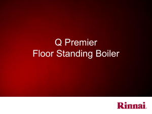 Q Premier Floor Standing Boiler