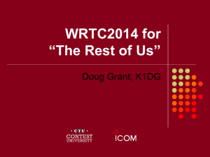 WRTC2014 for “The Rest of Us”