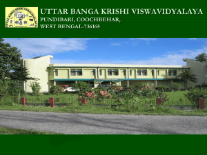 Uttar Banga Krishi Vishwavidyalaya
