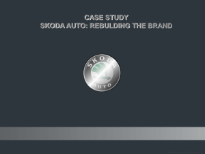 skoda auto: rebulding the brand history