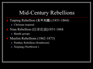Mid-Century Rebellions