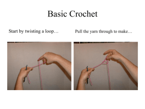 Basic Crochet - Crochet Renee