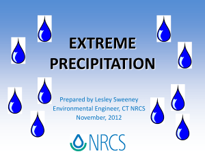 What is Extreme Precipitation?