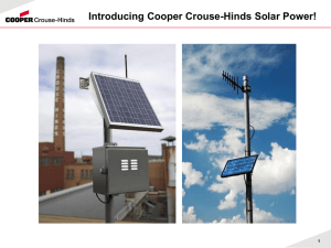 Cooper-Crouse-Hinds-Solar
