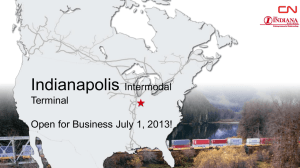INRD-CN Indianapolis intermodal - Indianapolis Industrial Center