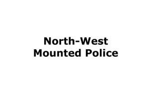 North-West Mounted Police