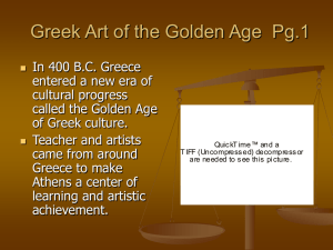 Greek Art of the Golden Age