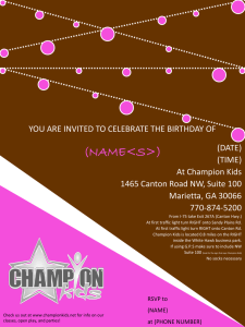 you are invited to celebrate the birthday of (name)