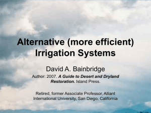 AlterIrrigation2012 - Desert Restoration Hub