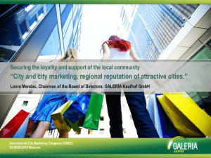 "City and City Marketing"