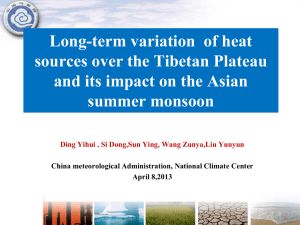 引自Ding et al., 2009 - Beijing Climate Center