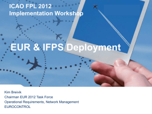 EUR & IFPS Deployment presentation