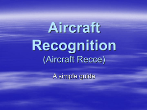Aircraft Recognition (Aircraft Recce)