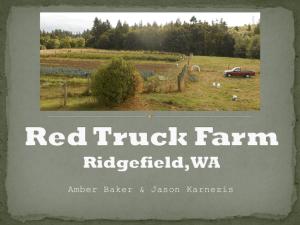 Red Truck Farm Business Plan