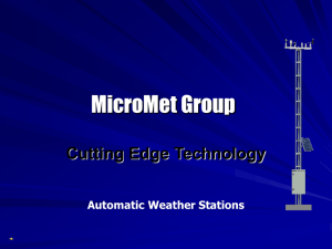 AWS - MicroMet Group