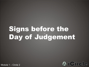 1-2 Signs Before the Day of Judgement