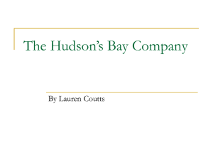 The Hudson`s Bay Company