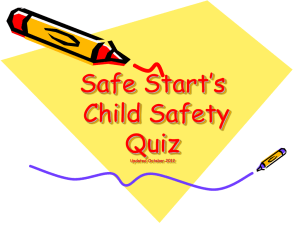Safety Start`s Child Safety Quiz