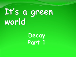 It`s a green world